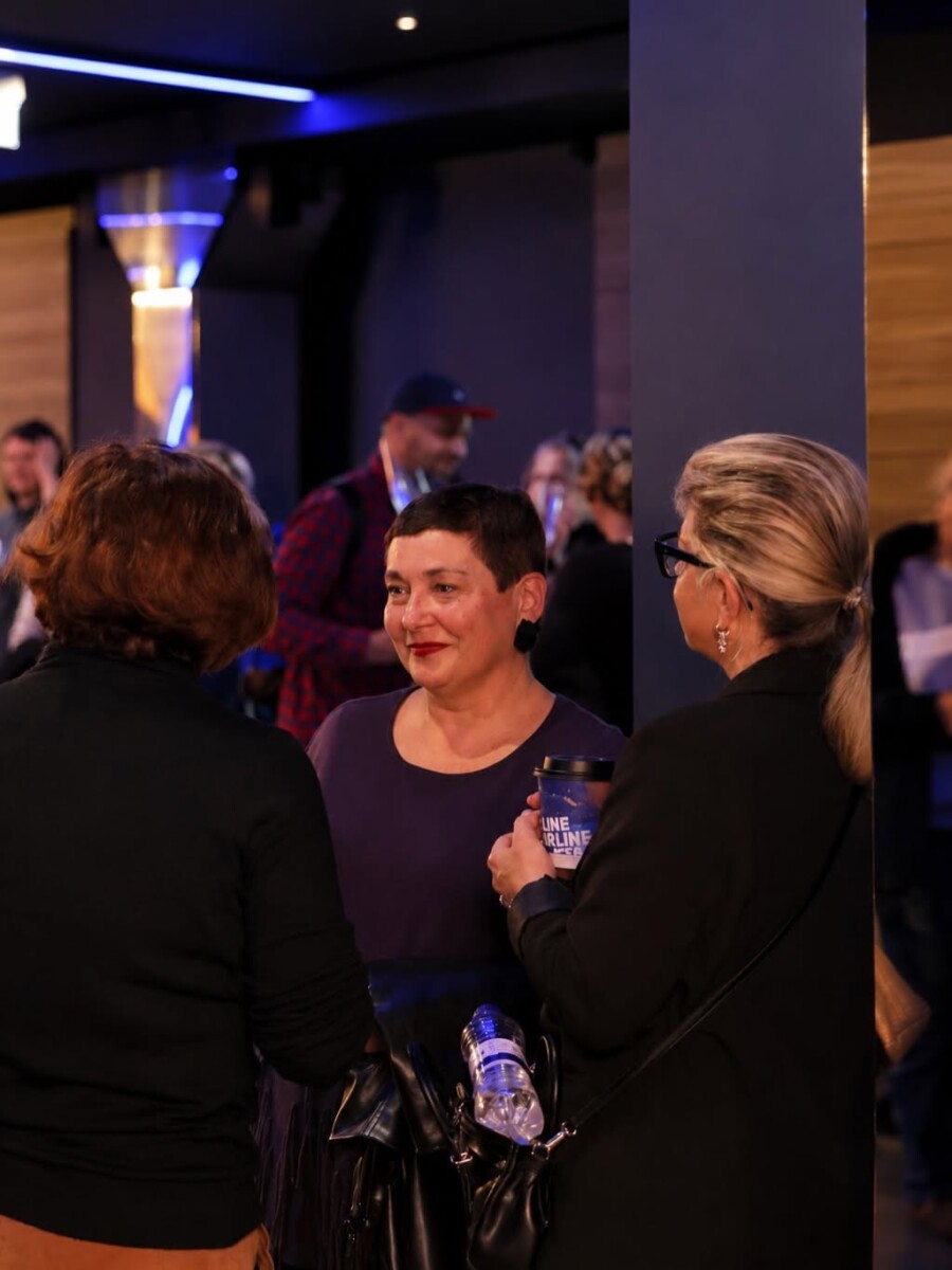 Andreja Zvjaginceva filmas “Mīnotaurs” pirmizrāde kinoteātrī STARLINE Kino Daugavpilī. 2026. gada 16. oktobris. Foto: STARLINE Kino